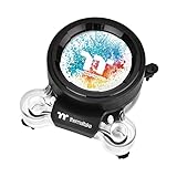 Thermaltake Pacific MX2 Ultra CPU Waterblock PC-Wasserkühlung Prozessor-Kühler 2,1'-LCD-Display LGA1700 kompatibel Temperatursensor GIF-Dateien Schwarz