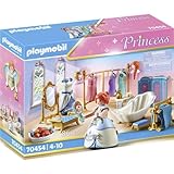 PLAYMOBIL Princess 70454 Ankleidezimmer mit Badewanne, Ab 4 Jahren