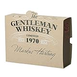 Herz & Heim® Männergeschenk Whisky Probierpaket (4 x 0.05 l) in personalisierter Gentleman Whiskey Verpackung