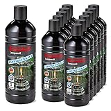 FLAMMBURO (12 Flaschen) Lampenöl 1000 ml Flaschen für Öllampen vom deutschen Hersteller, Petroleumlampen, Fackeln, Gartenfackeln, Lampenöl für Fackeln Made in Germany - 12 x 1 Liter = 12 Liter
