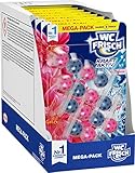 WC FRISCH Kraft Aktiv Duftspüler Blüten-Frische (9 x 200 g) 1800 g, WC Reiniger für Reinigung bei jeder Spülung, Duftsteine für langanhaltend frischen Duft, 50% Anti-Kalk Effekt*