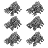 YARNOW 30 Stück Schwimmende Laichmopps für Fische Graue Fischbrutverstecke aus Robustem Material für Süßwasseraquarien Aquarienzubehör zur Natürlichen Eiablage und Fischzucht