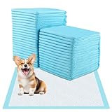 Foydream Welpen Unterlagen,40 Stück PIPI Matten für Hunde 60 x 60 cm Trainingspads Auslaufsicheres 6-lagiges Design mit Schnell Trocknender Oberfläche