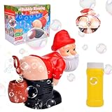 Bubble Fart Blower, Elektrische Seifenblasenmaschine, Automatische Furz-Blasengebläse, Bubble Blower, Weihnachtsmann Furz Blasengebläse