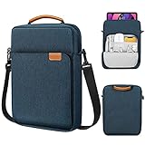 MoKo 9-11' Tablet Tasche Hülle, Tragetasche Kompatibel mit iPad Pro 11 M2 2022-2018/iPad 10. 10,9 2022/iPad Air 5 10,9' 2022/iPad Air 4 10,9/Galaxy Tab S8 2022/iPad 9/8/7 10.2, Indigo