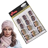 Sicherheitsnadel | Stilvolle Ausgehöhlte Multifunktions-Zubehör 36 Stücke | Dekorative Kleidernadel,Für Familie Freunde Kollegen Nähen Quilts Decken Zu Hause Innen