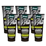 Kneipp MEN 3 in 1 Dynamisch Pflegedusche - Multipack - Mit Extrakten aus Tonkabohne und Bio Chia - Duschgel für Haut, Haar & Gesicht - 6 x 200ml