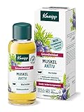 Kneipp Gesundheitsbad Muskel Aktiv - Badeöl mit wertvollem ätherischen Wacholder-, Wintergrün- & Rosmarinöl - wärmend & wohltuend zur Muskulatur - 100ml