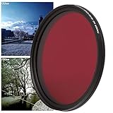 Einstellbarer Infrarotfilter, Stellen Sie die Wellenlänge Willkürlich 530 Nm Bis 590 Nm 630 Nm 750 Nm EIN, um Infrarotfotografie zu Erstellen
