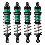 Stoßdämpfer aus Aluminiumlegierung, vorne und hinten, RC-Upgrade-Teile für TRAXXAS MINI MAXX Monster Truck Mini XRT RC Auto (grün)