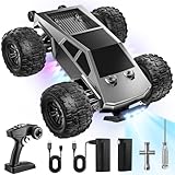 1/16 RTR Bürstenloses Fernbedienungs Auto, 4WD Schnelle RC Auto, Max 60km/h Cybertruck für Erwachsene, Off-Road RC Truck, All Terrain Ferngesteuertes Auto Wasserdicht, Spielzeug Geschenke für Kinder