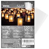 WINTEX Transparentpapier weiß A6 100 Blatt 100g/m² - Pauschpapier Schnittmusterpapier Pergamentpapier zum Bedrucken - Architektenpapier bedruckbar - Pauspapier A6 - Tracing Paper