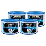 POOLPURE 4er Pack Filter Typ S1 für Easy Set Pool filterkartuschen, Intex PureSpa, Whirlpool Filter für 11692/29001E Spa Filter