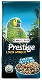VERSELE-LAGA – Prestige Loro Parque Amazonas-Papageienmischung – angereicherte, vollständige und abwechslungsreiche Samenmischung – 15 kg