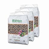 HanseGrand Blähton Tongranulat Hydrokultursubstrat Pflanzkästen Kübel Pflanztöpfe Drainagematerial (60 Liter)