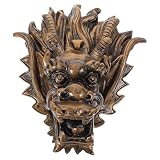 Happyyami Großer Gartenbrunnen Mit Wasserfall Wandmontierter Wasserspender Für Außenbereich Villa Und Garten Antike Dekoration Für Den Garten Und Hinterhof