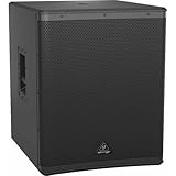 Behringer DR18SUB Aktiv-PA-Subwoofer, 2400 W, 45,7 cm (18 Zoll), mit integrierter Stereo-Frequenzweiche