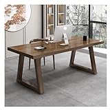 Computertisch aus Massivholz für Zuhause, Büro, Arbeitszimmer, moderner Schreibtisch mit einfachem Design, stabiler Arbeitsplatz für Arbeit und Studium, 119,4 cm, Büroschreibtisch aus Holz mit 3