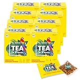 Tchibo Tee „TEA by Tchibo“ Bio-Früchtetee Kurkuma-Orange, Fruchtige Orange und Kurkuma Wurzel, Vorratspack, Maxipack, Teebox, 160 Stück - 8x 20 Teebeutel, Bio-Siegel, Natürliche Zutaten