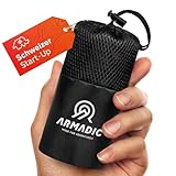 Armadic Hüttenschlafsack aus Mikrofaser (nur 230g) - Ultra leicht, klein und dünn. Reiseschlafsack, Schlafsack Inlett, Inlay I Ideal für Backpacking, Hostels und Berghütten