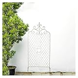 LGJEGD Gitterzaun dekorative zäune Garten Zaun Grenze Tier Barriere, hoch 59/ 70in Dekorative Grenze Zaun (Color : White, Size : 180x80cm)