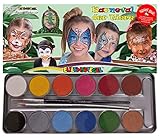 EULENSPIEGEL Schminkpalette Karneval der Tiere 17 Teile