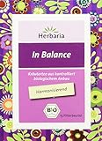Herbaria 'In Balance Tee' 15FB BIO Harmonisierender Kräutertee aus kontrolliert biologischem Anbau (1 x 24 g)
