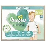 Pampers Harmonie Windeln, Größe 6, 62 Windeln, 13 kg +, weicher Schutz der Haut mit 100% Saugfähigkeit. Pampers