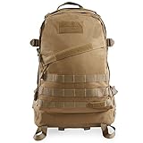 HIGHLAND TACTICAL Herren Stealth Heavy Duty Tactical Rucksack, Wüste, Einheitsgröße