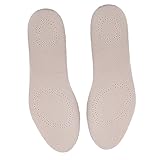 HAPINARY 1 Paar Einlegesohlen aus Rindsleder atmungsaktive Einlegesohlen Sportschuhpolster Einlagen für Sportschuhe weiche Schuheinlage Einlegesohlen aus Leder Sport Einlegesohlen Weiß