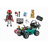 PLAYMOBIL 6879 Ganoven-Quad mit Seilwinde