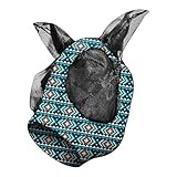 Super Bequeme Dehnbare Fliegenmaske - Fliegenabdeckung Für | Großer Augenraum | Verstellbare Atmungsaktive Reitausrüstung | UV-Schutz, Hautfreundlich | Haustierversorgungen Für COB -Fohlen -