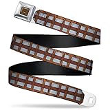 Buckle-Down Gurtschnalle Star Wars Chewbacca Bandolier Bounding Braun Grau 32 bis 52 Zoll