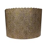 Bäckerei Spiegelhauer Panettone Backform 500g aus Papier 10er-Set I Fettdichte und stabile Einwegformen I Maße HxD: 9,5 x 13,4 cm