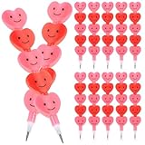 jojofuny 12 Stück Stapelbare Bleistifte aus Kunststoff Bruchfeste Mine mit Radiergummi Kreative Schreibwaren für Schüler und Schulbedarf