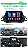 Junhua 9' Android Autoradio Navi Octa-Core 3+32GB für Ford Escape 2013-2019 Low-end; Ford Kuga 2012-2018 Low-end, Wireless Carplay Android Auto, Built-in 4G Modem, 1280x720P, Bluetooth 5.1 WiFi GPS