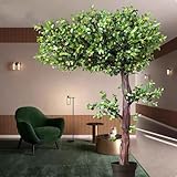 KIBONCY Künstliche osmanthus Baum dekorative gefälschte Pflanze für Büro Home Dekoration Foto Requisiten Desktop Dekor 4x4m/13x13ft