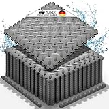 tillvex® Pool Bodenschutzmatte 60 Stück | Unterlegmatte für Pool & Planschbecken | Poolmatte Bodenmatte Outdoor | Poolunterlage Bodenschutz Matten wärmeisolierend | Whirlpool Bodenfolie weich