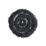 MaNMaNing Schwarzer Turmalin getrommelt Chips Crushed Stone Reiki Crystal Schmuck Makin (Black, One Size)