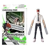 Bandai - Anime Heroes - Chainsaw Man - Actionfigur Anime Heroes 17 cm - Chainsaw Man - Gelenkfigur mit Zubehör - Manga-Figur - 37026