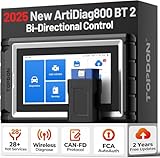 TOPDON ArtiDiag800 BT V2.0 Auto Diagnosegerät Neuer Aktiver Test mit Alle Systemdiagnose, OBD2-Scanner mit 28 Wartungsdiensten, Öl-Reset/EPB/SAS/TPMS/DPF, Drahtloser Diagnose-Scanner, AutoVIN