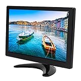 10,1-Zoll-Computermonitor Unterstützt VGA, HD-Multimedia-Schnittstelle, AV, BNC, USB, DC, Mini-TFT-LED-Monitor mit Zwei Lautsprechern