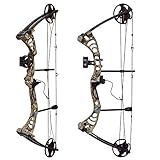 STRONGBOW Compoundbogen GECKO - 30-55 lbs (camo), Bogenschießen Jagd, Jagdbogen, Pfeil und Bogen Sportbogen für Erwachsene und Jugendliche, einstellbar