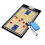 Bestiry Basketball-Trainertafel, magnetische Basketball-Trainertafel, Basketball-Klemmbrett, Trainerzubehör