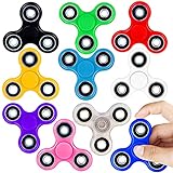 SCIONE Fidget Spinner Bulk 10 Stück, Tri-Spinner, Anti-Angst Fokus, Finger Fidget Spinner, Anti Angst Spielzeug, Geschenke für Erwachsene, Kinder, Partygeschenke
