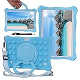 ESSTORE Universal Tablet 10,1 Zoll Hülle Kompatibel mit Winsing 10/K10/YELLYOUTH 10/Notepad K10/Victbing 10/LNMBBS 10 Android Rotierender Griff Ständer Cover mit Schultergurt/Stifthalter/Stylus