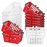 JOINPAYA 20 STK Simulation Mini-Shopping winzige Körbe dekorieren winzige Körbe Spielzeug Dollhouse playmobile Spielzeugkörbe winzige Einkaufskörbe Modell Miniatur-Hausornament Plastik