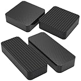 Parthan 20 Paar Selbstklebende Klettbänder, Starke Haftung und wiederverwendbare Klettverschlüsse,Klettbänder selbstklebend für Heimwerker,Büroorganisation,Dekorationen und DIY-Projekte (5X5cm,3x10cm)