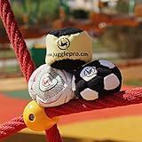 Juggle Pro Footbag Hacky Sack_Discover 3er Pack aus Ultra Suede und Kunstleder – ideal für Freestyle und Gruppenspiele
