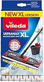 Vileda ULTRAMAX XL Bodenwischer Ersatzbezug - Wischbezug Ultramat_Ultramax XL - Wischmopp Bezug für alle Böden - Einfach waschbar in der Waschmaschine - (1er Pack)
